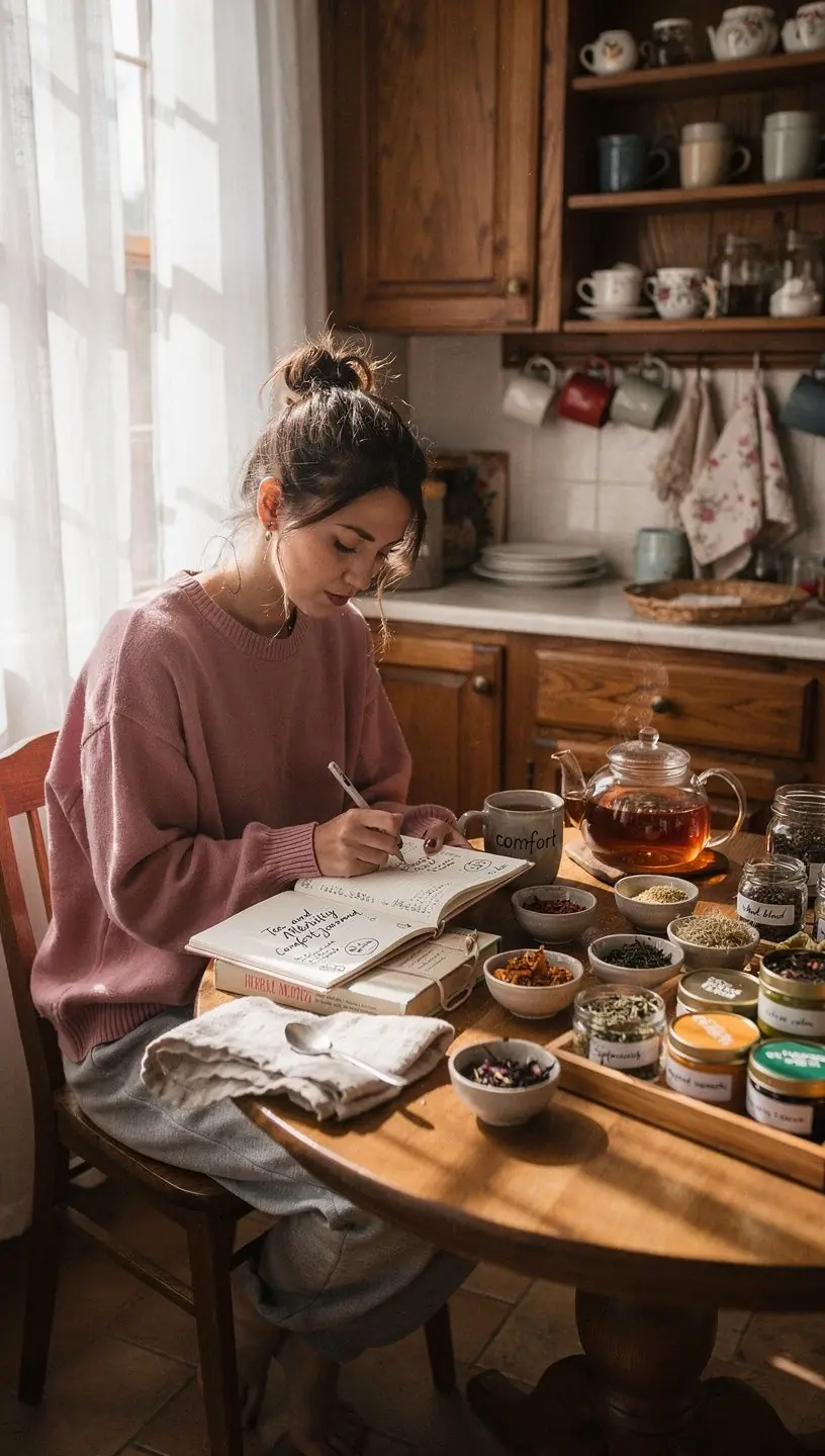 Egy szakértő tanácsokat ad egy képernyőn látható digitális napló segítségével a mozgás és teázás optimalizálására.